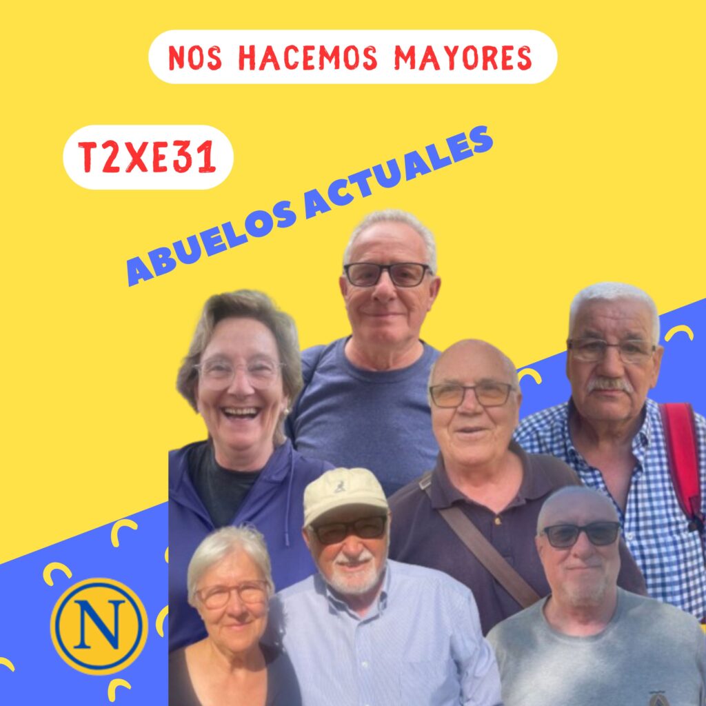 Los abuelos en el Podcast de nos hacemos mayores