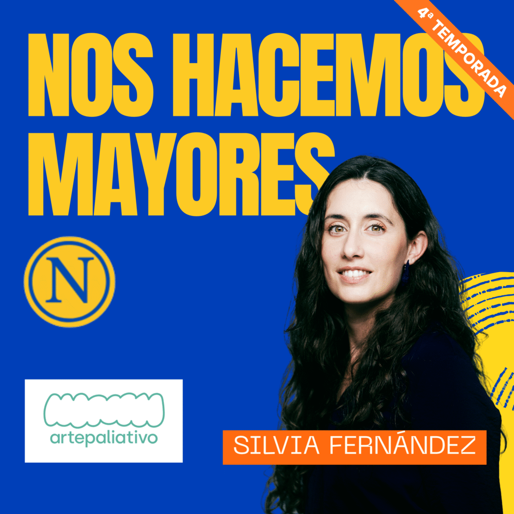 Silvia fernandez de arteapliativo.org en el pordcast de nos hacemos mayores